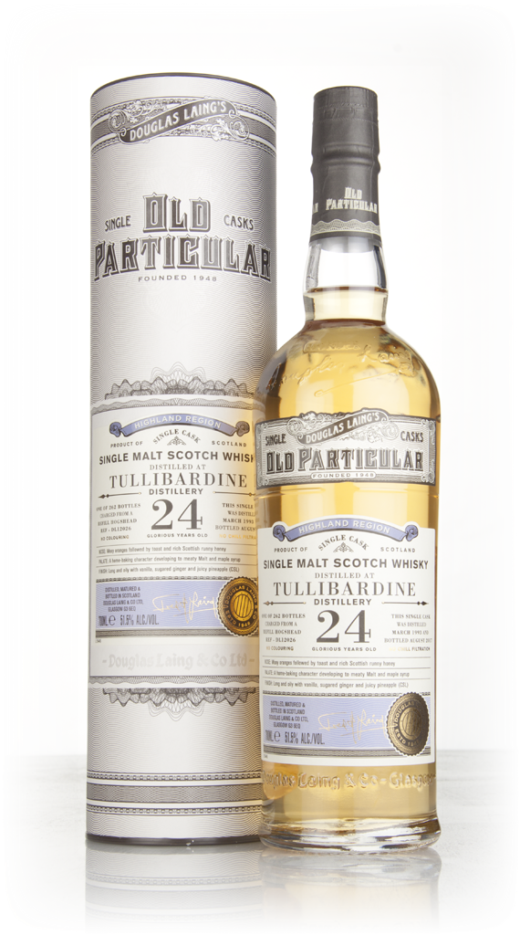 Tullibardine 24 Year Old 1993 (cask 12026) - Old Particular (Douglas Laing) 70cl product image