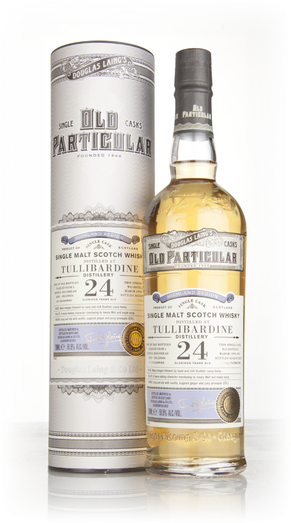 Tullibardine 24 Year Old 1993 (cask 12026) - Old Particular (Douglas Laing) 70cl product image