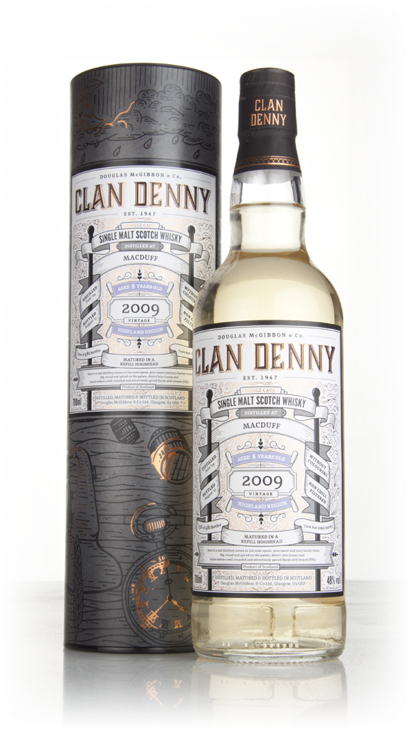Macduff 8 Year Old 2009 (cask 12067) - Clan Denny (Douglas Laing) 70cl product image