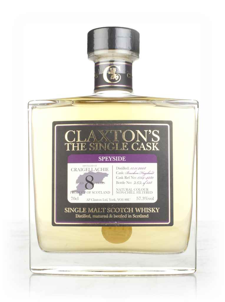 Craigellachie 8 Year Old 2008 - Claxton's 70cl product image
