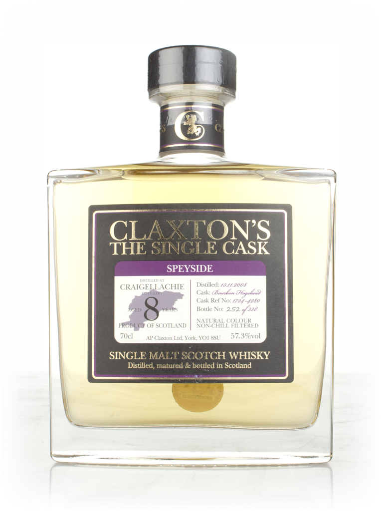 Craigellachie 8 Year Old 2008 - Claxton's 70cl product image
