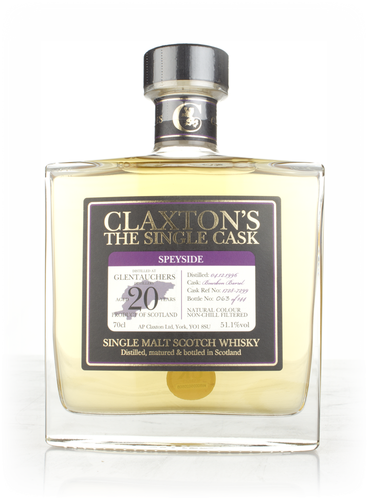 Glentauchers 20 Year Old 1996 - Claxton's 70cl product image