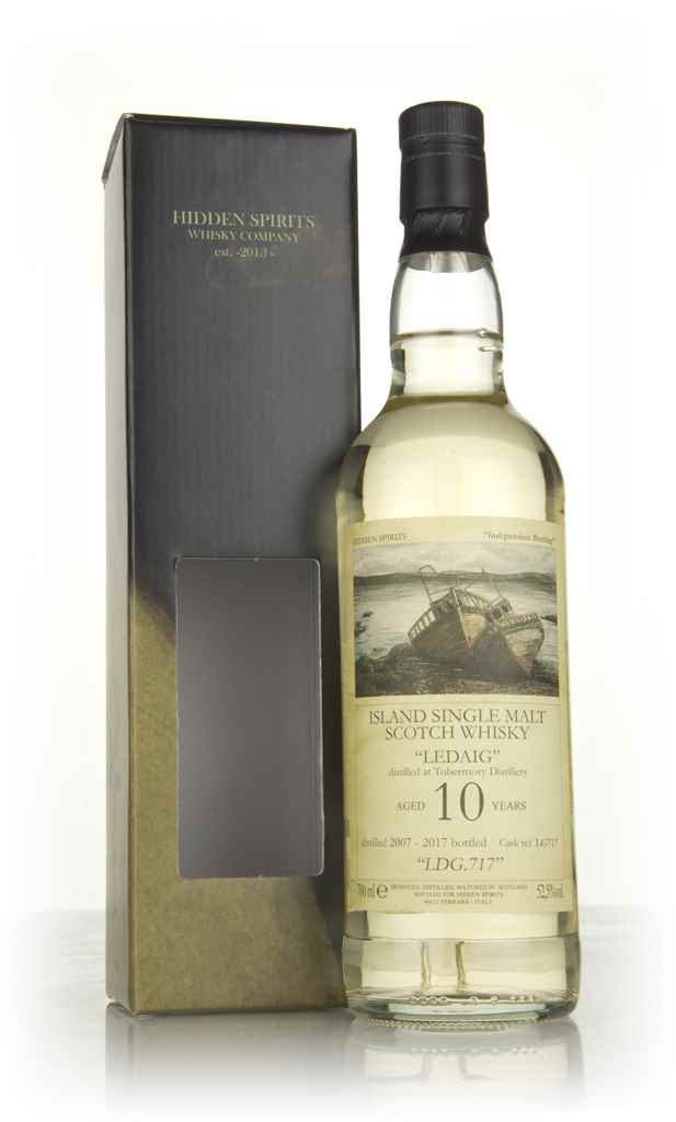 Ledaig 10 Year Old 2007 (cask LG717) - Hidden Spirits 70cl product image
