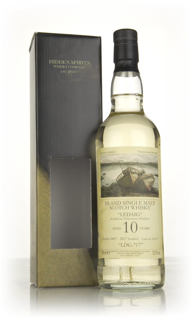 Ledaig 10 Year Old 2007 (cask LG717) - Hidden Spirits 70cl product image