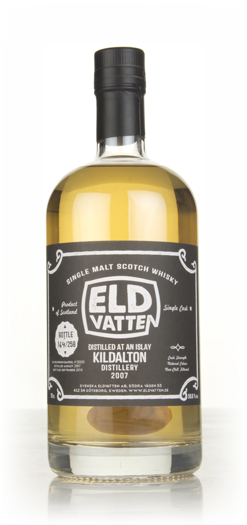 An Islay Kildalton Distillery 7 Year Old 2007 (cask SE035) - Svenska Eldvatten 70cl product image