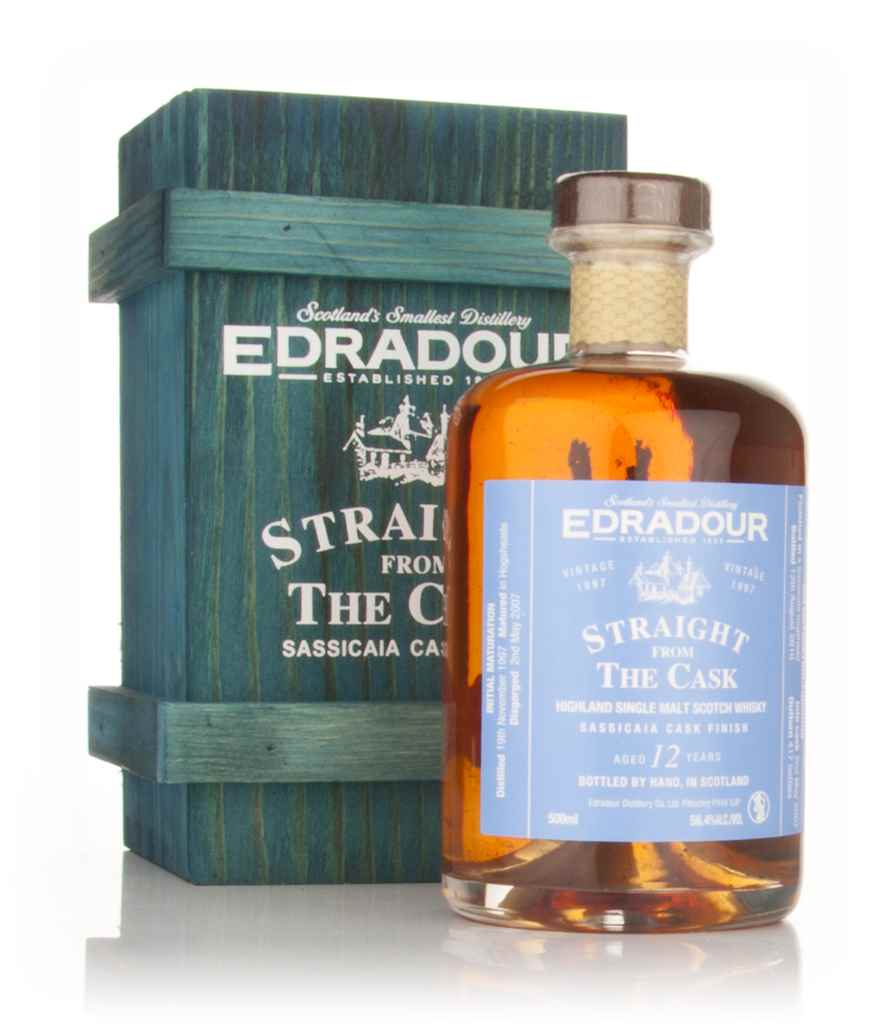 Edradour 12 Year Old 1997 Sassicaia Cask Finish - Straight from the Cask 56.4% 50cl product image