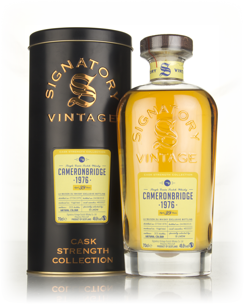Cameronbridge 39 Year Old 1976 (cask 900007) - Cask Strength Collection (Signatory) 70cl product image