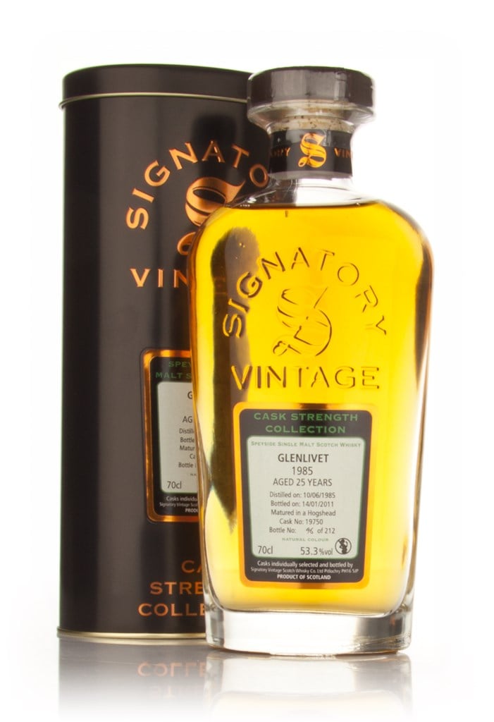Glenlivet 25 Year Old 1985 - Cask Strength Collection (Signatory) 70cl product image