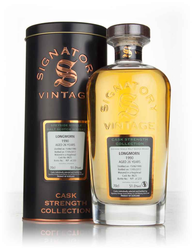 Longmorn 26 Year Old 1990 (cask 8625) - Cask Strength Collection (Signatory) 70cl product image