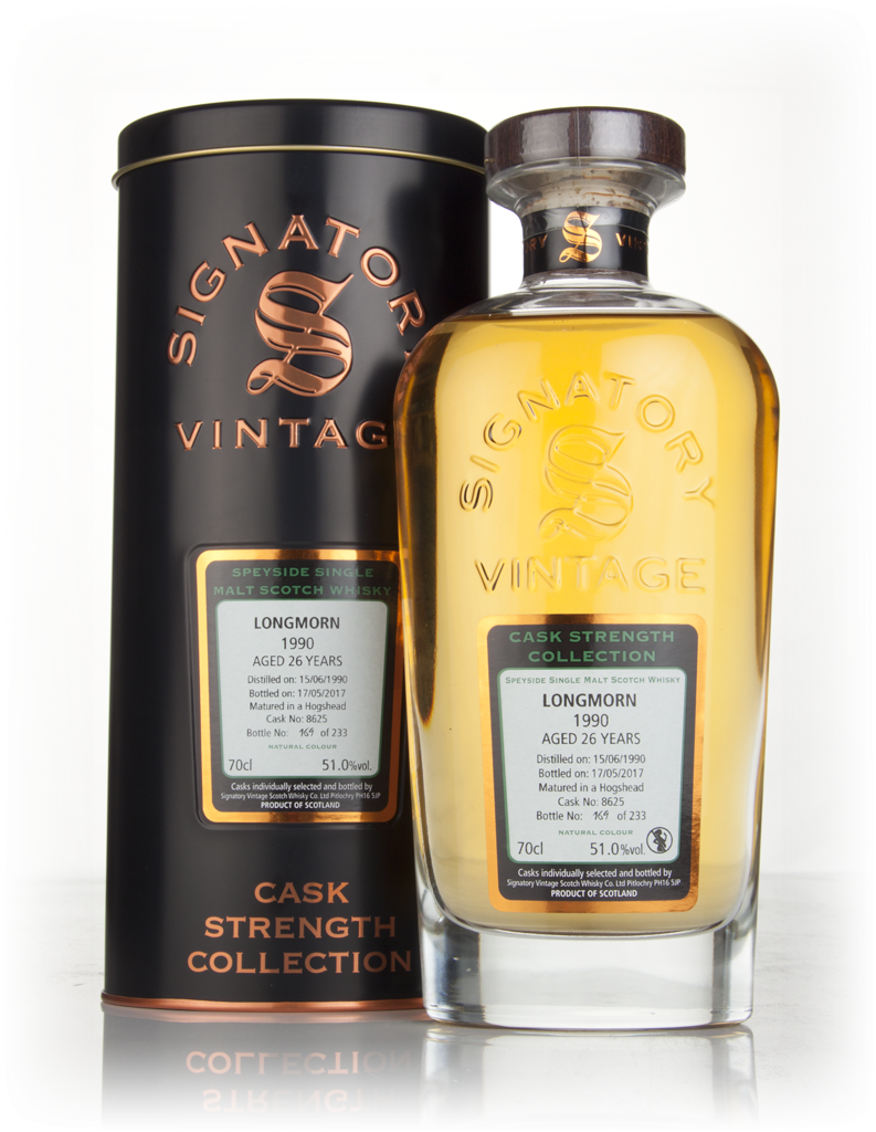 Longmorn 26 Year Old 1990 (cask 8625) - Cask Strength Collection (Signatory) 70cl product image
