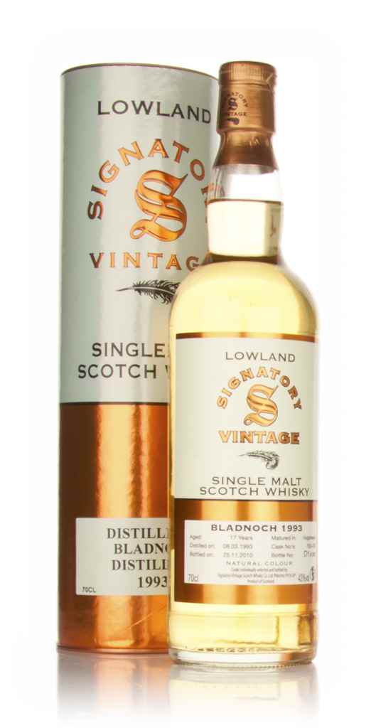Bladnoch 17 Year Old 1993 (Signatory) 70cl product image