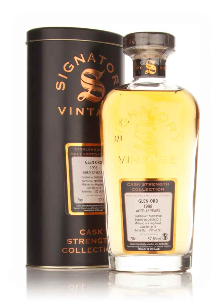 Glen Ord 12 Year Old 1998 Cask 3474 - Cask Strength Collection (Signatory) 70cl product image