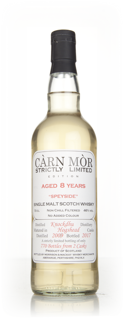 Knockdhu 8 Year Old 2009 - Strictly Limited (Càrn Mòr) 70cl product image