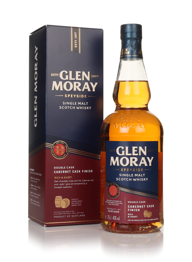 Glen Moray Double Cask - Cabernet Cask Finish 70cl product image