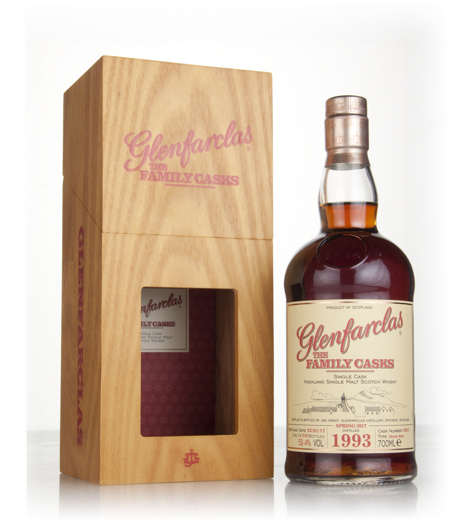 Glenfarclas 1993 (cask 3951) Family Cask Spring 2017 Release 70cl product image