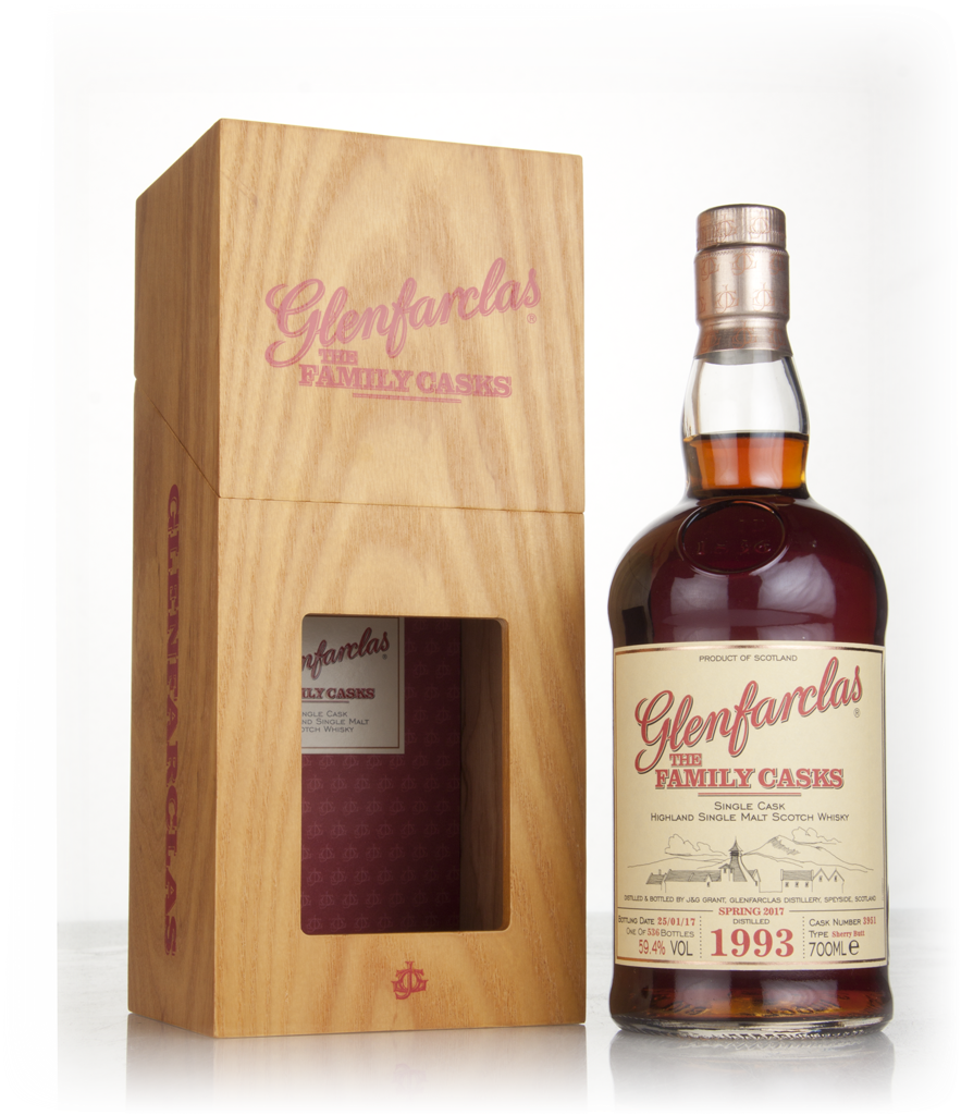 Glenfarclas 1993 (cask 3951) Family Cask Spring 2017 Release 70cl product image