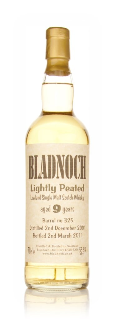 Bladnoch 9 Year Old Lightly Peated 70cl product image
