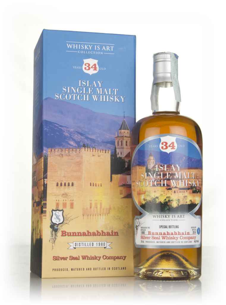 Bunnahabhain 34 Year Old 1980 (cask 84) - Whisky is Art (Silver Seal) 70cl product image