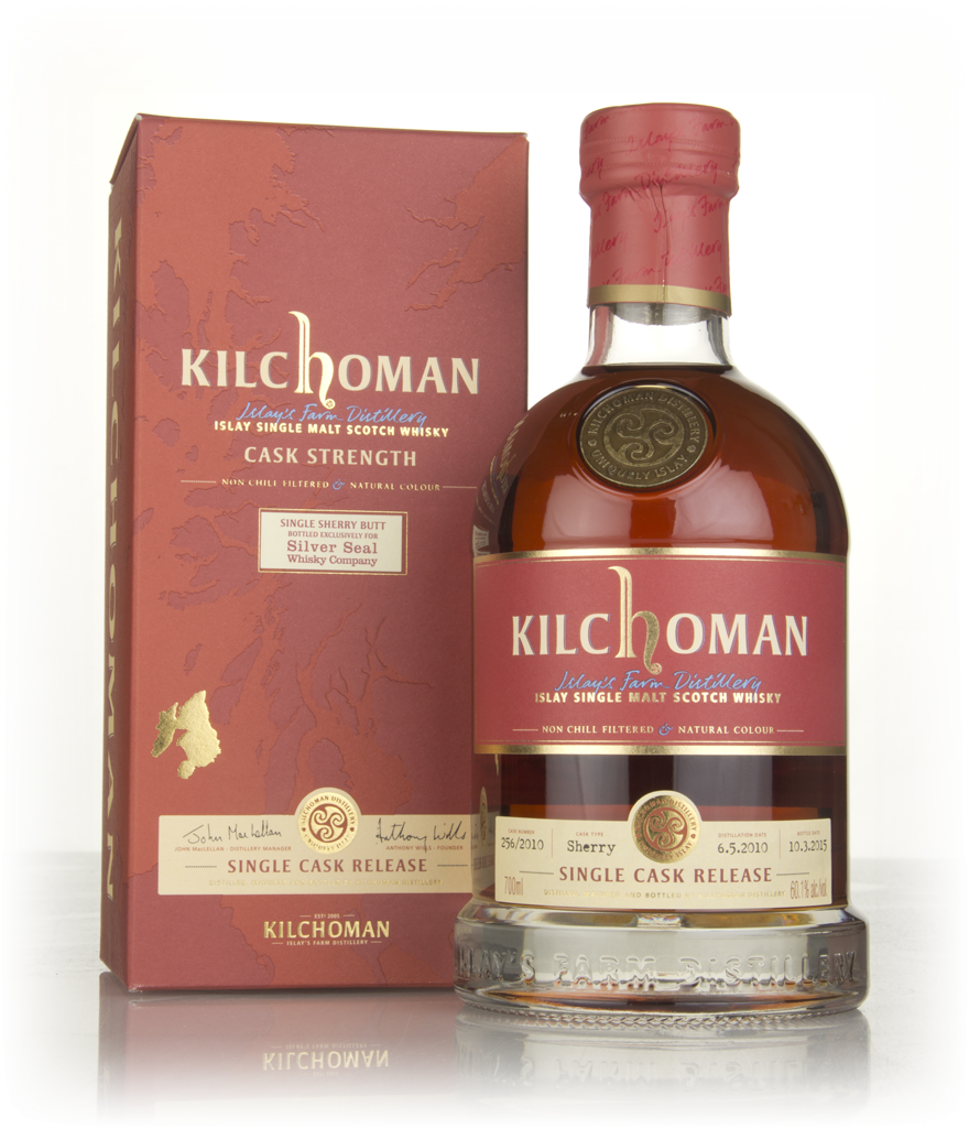 Kilchoman 4 Year Old 2010 (cask 256/2010) - Sherry Cask Release (Silver Seal) 70cl product image