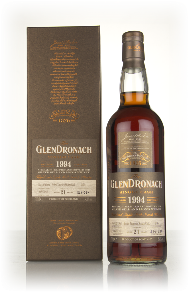 The GlenDronach 21 Year Old 1994 (cask 276) 70cl product image
