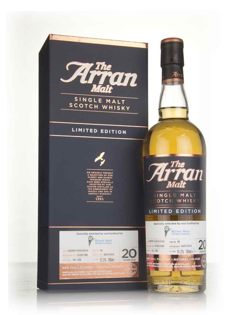 Arran 20 Year Old 1996 (cask 85) (Silver Seal) 70cl product image