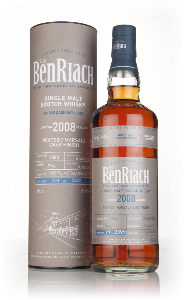 BenRiach 9 Year Old 2008 (cask 7880) 70cl product image
