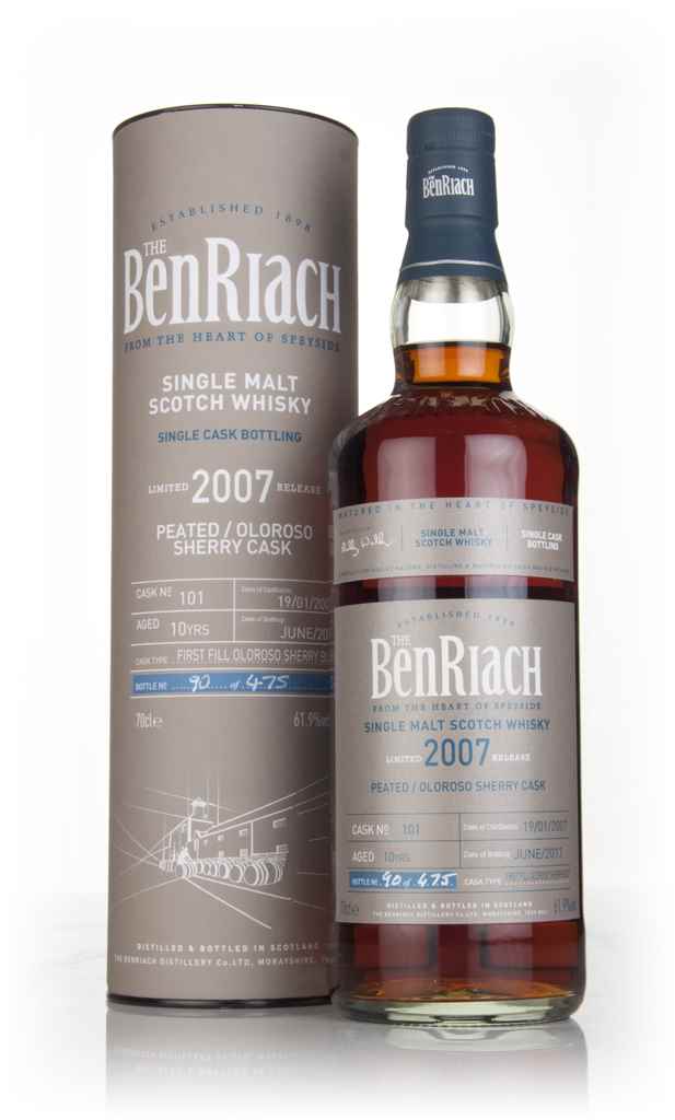 BenRiach 10 Year Old 2007 (cask 101) 70cl product image