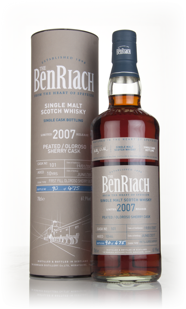 BenRiach 10 Year Old 2007 (cask 101) 70cl product image