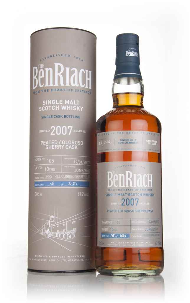 BenRiach 10 Year Old 2007 (cask 105) 70cl product image