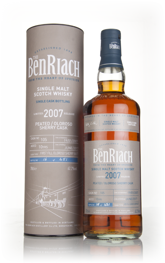 BenRiach 10 Year Old 2007 (cask 105) 70cl product image