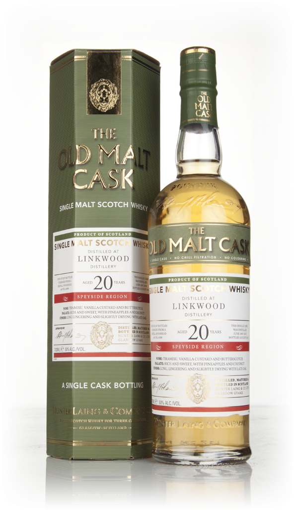 Linkwood 20 Year Old 1997 (cask 14098) - Old Malt Cask (Hunter Laing) 70cl product image