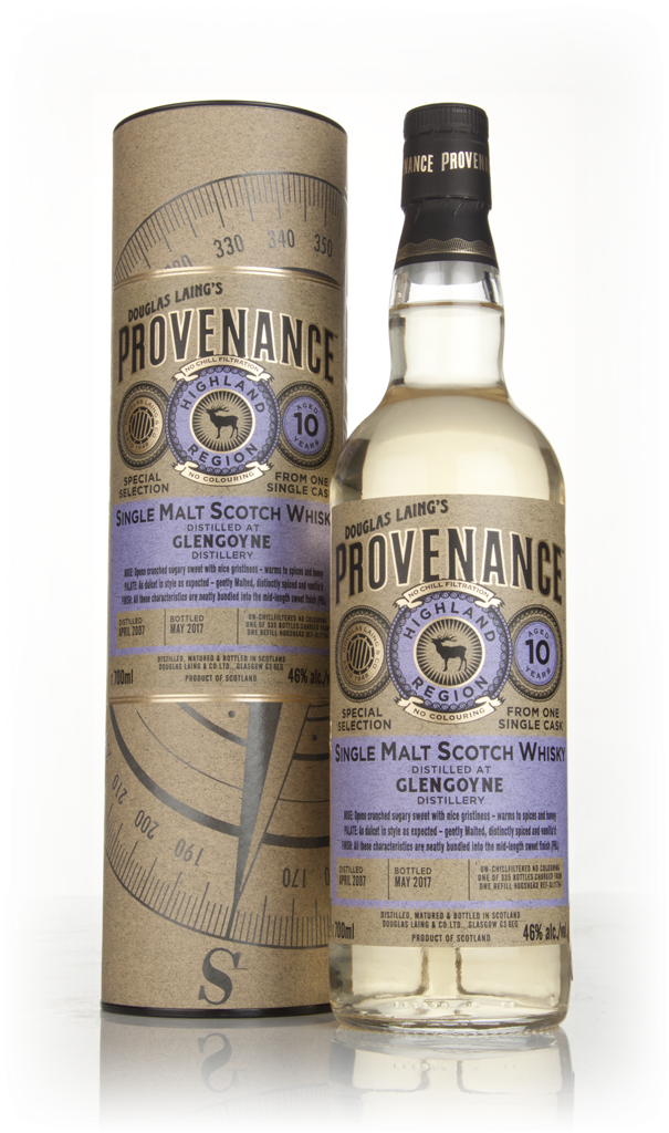 Glengoyne 10 Year Old 2007 (cask 11754) - Provenance (Douglas Laing) 70cl product image