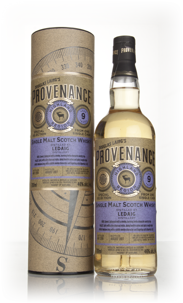 Ledaig 9 Year Old 2008 (cask 12022) - Provenance (Douglas Laing) 70cl product image