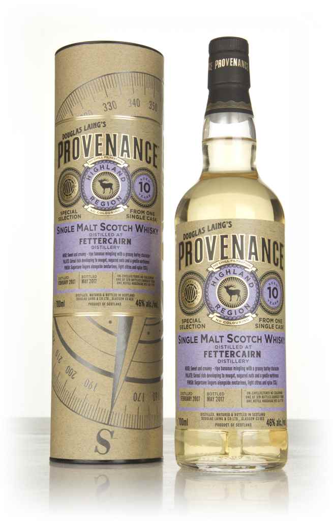 Fettercairn 10 Year Old 2007 (cask 11776) - Provenance (Douglas Laing) 70cl product image