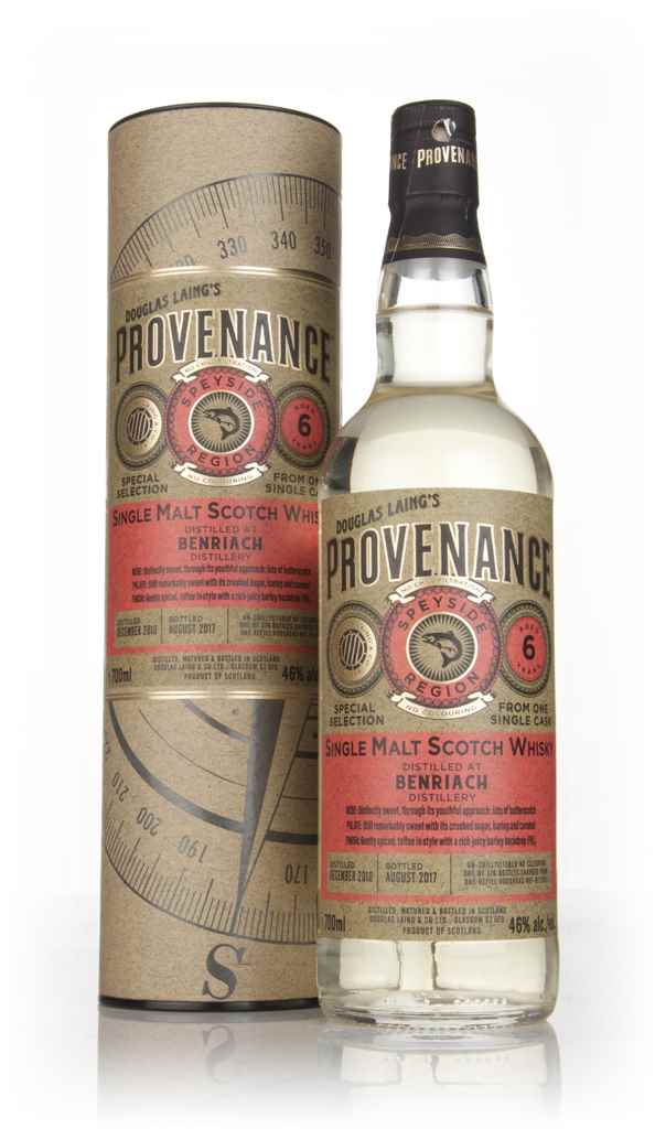 Benriach 6 Year Old 2010 (cask 12061) - Provenance (Douglas Laing) 70cl product image