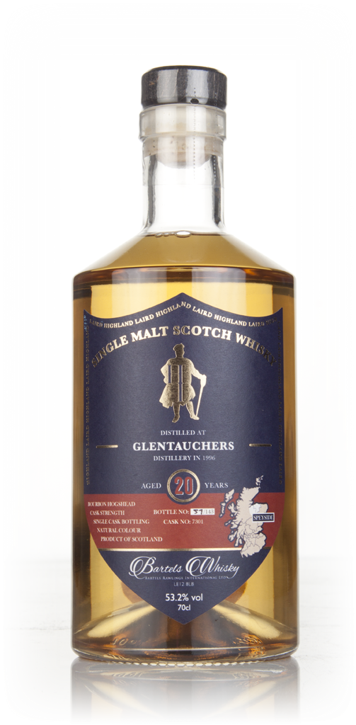 Glentauchers 20 Year Old 1996 (cask 7301) - Highland Laird (Bartels Whisky) 70cl product image