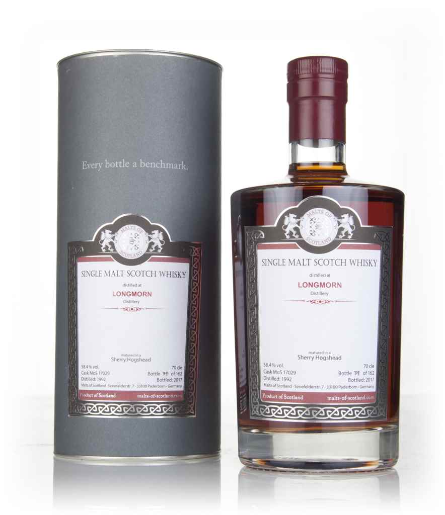 Longmorn 1992 (bottled 2017) (cask 17029) - Malts of Scotland 70cl product image