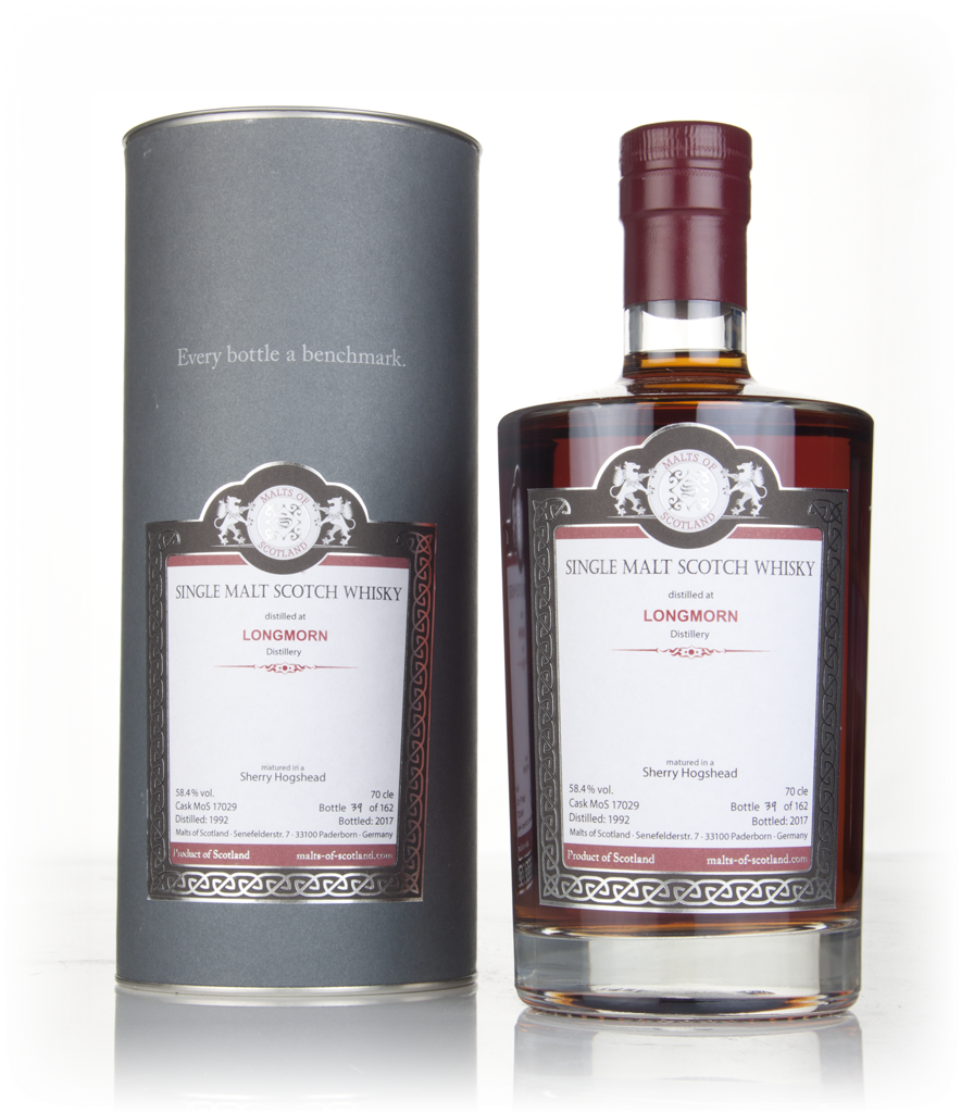 Longmorn 1992 (bottled 2017) (cask 17029) - Malts of Scotland 70cl product image