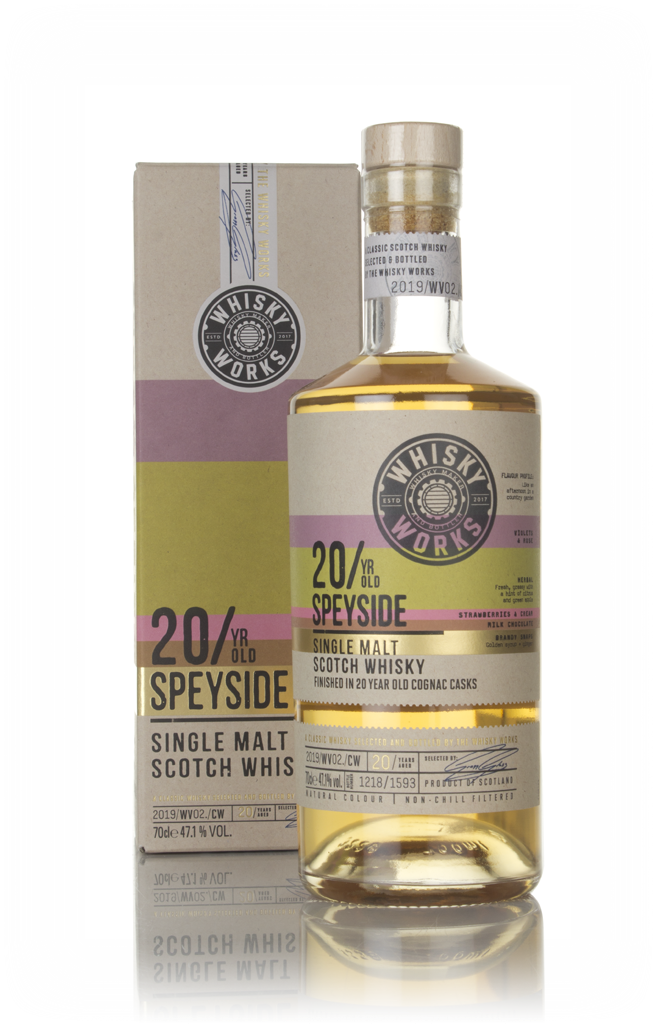 Whisky Works Speyside 20 Year Old 70cl product image