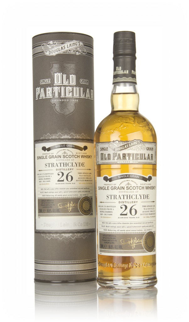 Strathclyde 26 Year Old 1990 (cask 11600) - Old Particular (Douglas Laing) 70cl product image