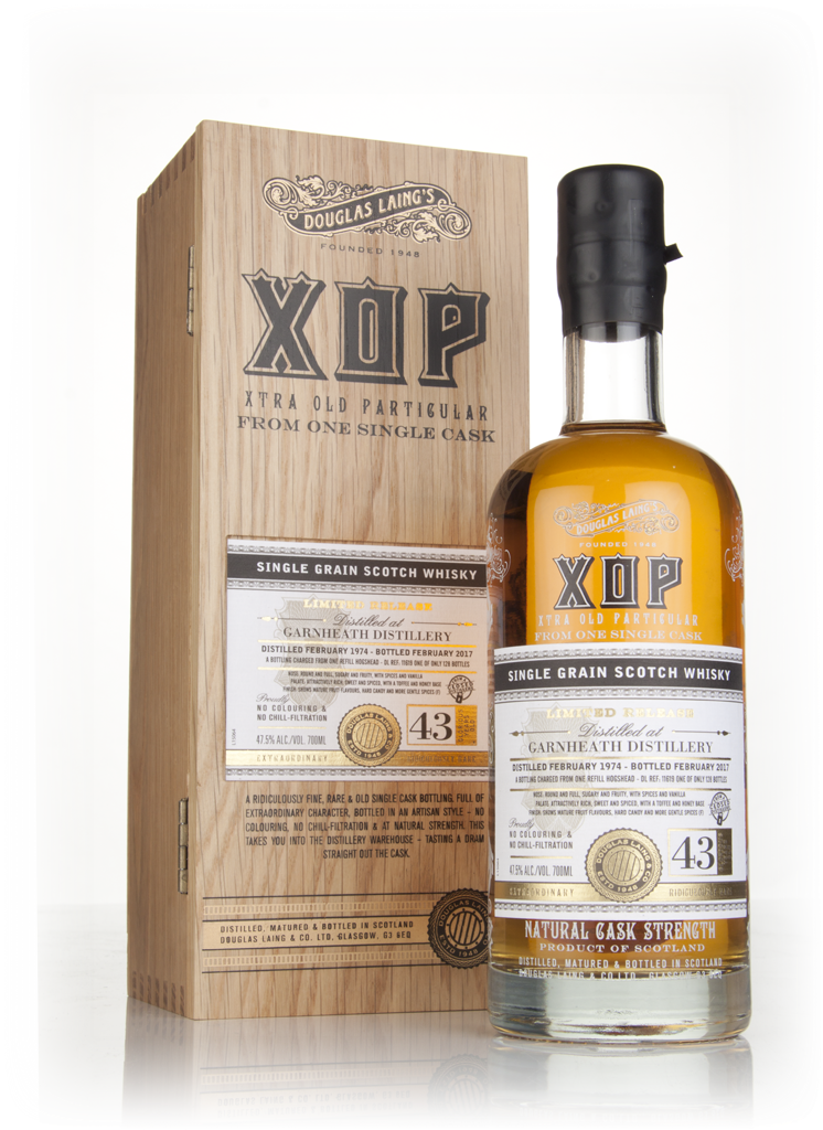 Garnheath 43 Year Old 1974 (cask 11619) - Xtra Old Particular (Douglas Laing) 70cl product image