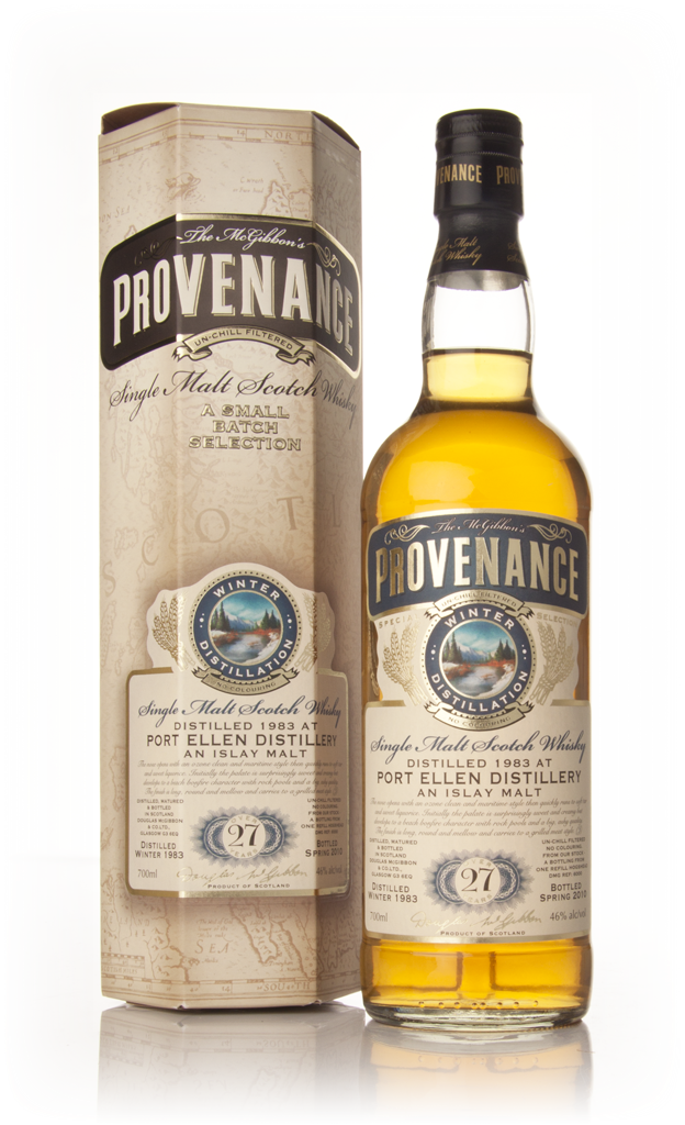 Port Ellen 27 Year Old 1983 (cask 6000) - Provenance (Douglas Laing) 70cl product image