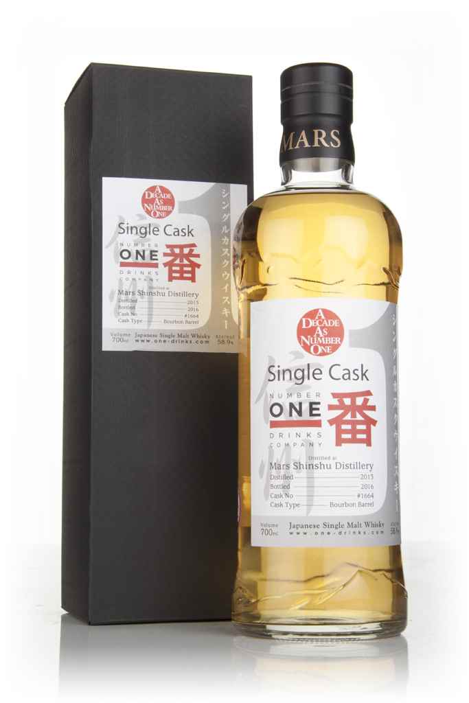 Mars Shinshu 2013 (bottled 2016) (cask 1664) - Number One Drinks Company 10th Anniversary 70cl product image