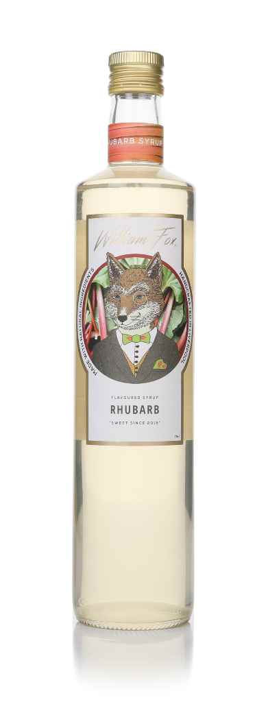 William Fox Rhubarb Syrup 75cl product image