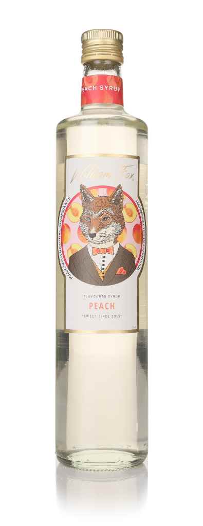 William Fox Peach Syrup 75cl product image