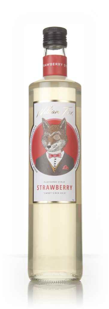 William Fox Strawberry Syrup 75cl product image