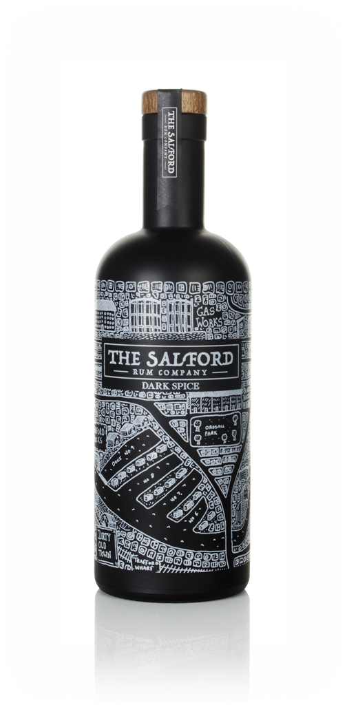 The Salford Dark Spiced Rum 70cl product image