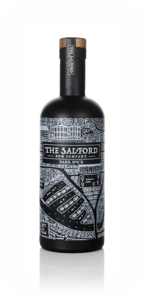 The Salford Dark Spiced Rum 70cl product image