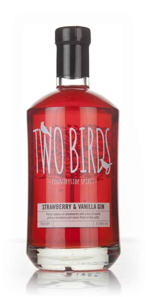 Two Birds Strawberry and Vanilla Gin 70cl product image