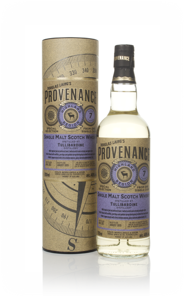 Tullibardine 7 Year Old 2012 (cask 13542) - Provenance (Douglas Laing) 70cl product image